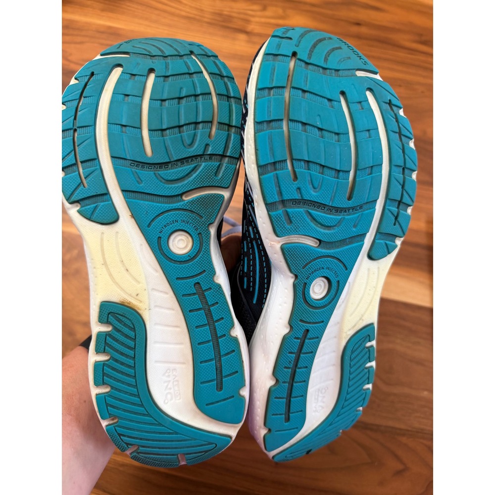 Brooks Glycerin 20 Womens Running Shoes Peacoat Ocean Wide Size 10 - Picture 12 of 15